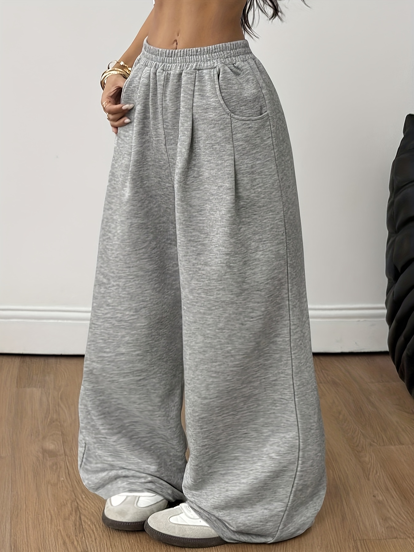 y2k wide leg pants oversized loose fit hips thighs - Temu Oman