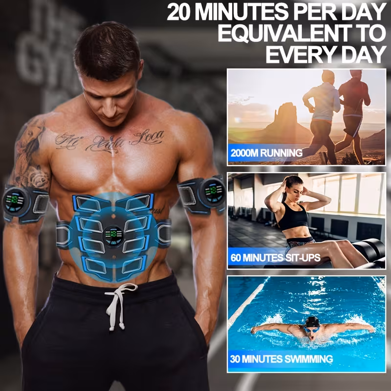 ems whole training band muscle stimulator abdominal muscle training band muscle stimulation massage instrument ideal for reading watching movies and housework muscle training massage instrument Product details 2