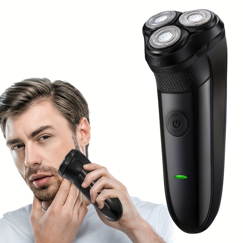 

Men's Electric , 3d Men's Electric Usb Rechargeable Rotary Shaver, Father's Day Gift For Father Dad Men Husband Boyfriend