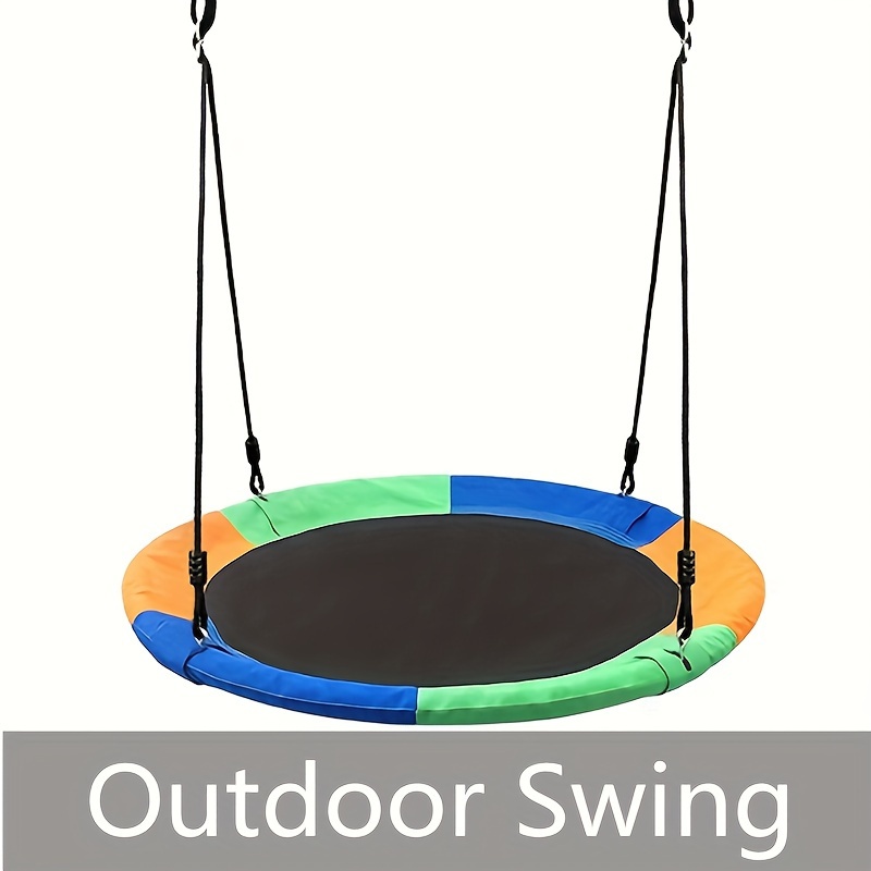 

40" Flying Saucer Swing Play Set W/adjustable Ropes