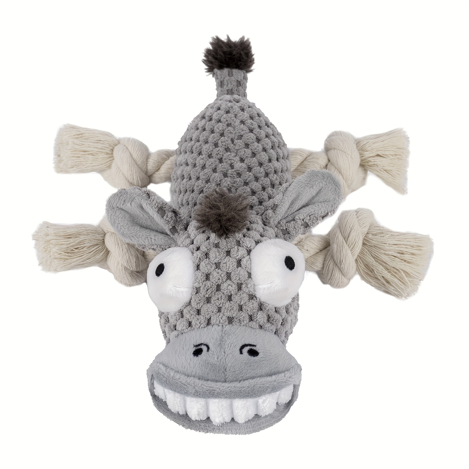 funny dog toys plush squeaky toys for medium and small dogs - Main Image