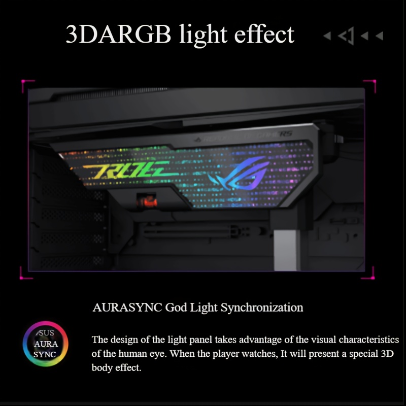 ASUS ROG XH01 Hercules Graphics Card Mount - USB-Powered, Tool-Free Adjustable Height, Magnetic Suction Level Indicator, Black, Compatible with TRITZ Gaming Monitors, Gaming Monitor Mount | Sleek Black Design | Magnetic Suction Mount, Monitor Mounts for Gaming, Asus, Egpu, Graphic Card For Pc, Gpu Graphic Card, Pc Accessories, Gpu Holder, Pc Part, Graphic Card Holder, Vertical Gpu Mount, Mini Pc, Pcie, Argb