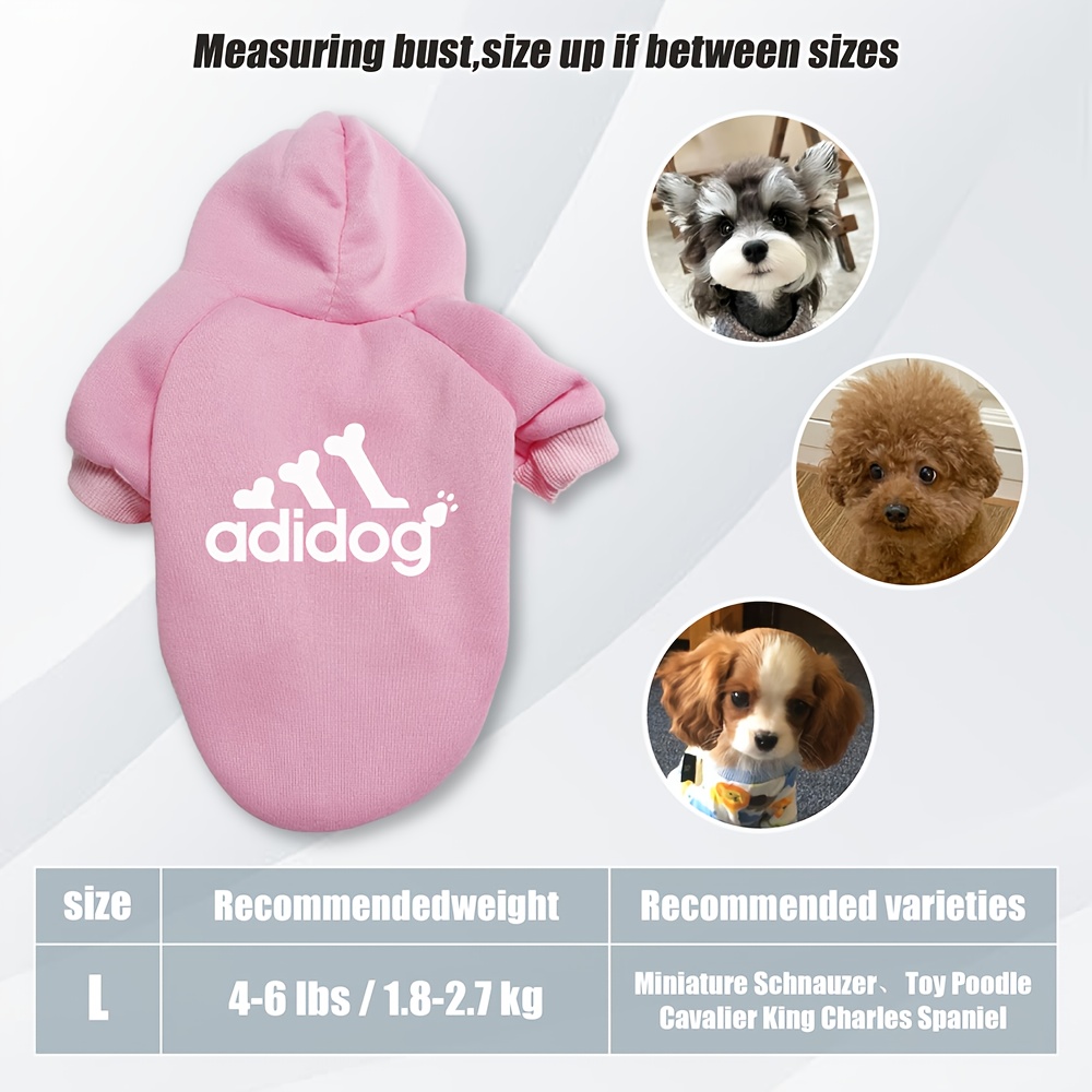 Hunde-Kapuzenpullover – Kuscheliges Fleece, Größe M