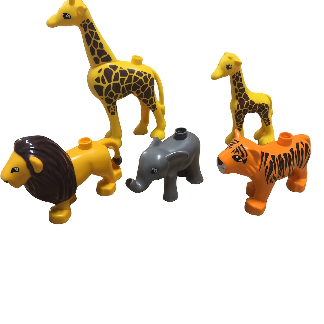 LOTOLO Set di blocchi di costruzione di mini animali,Collezione di animali della terra carina Gioco di mattoni da costruzione,Decorazioni per la casa ( Rhino