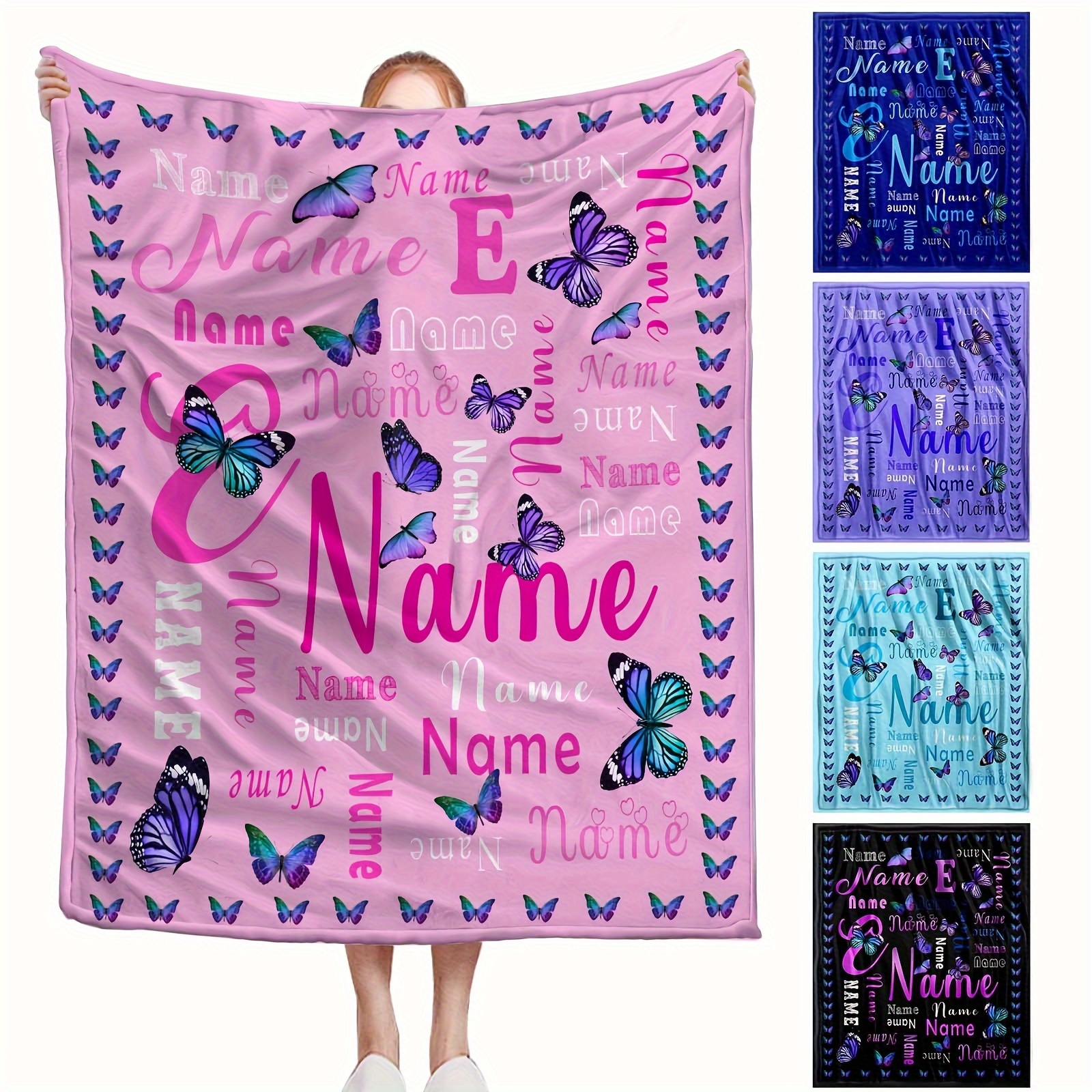 

Blanket, Personalized Pattern For Boys & , Adults, 's & Christmas , Blanket For Bed, Sofa, Camping & ,