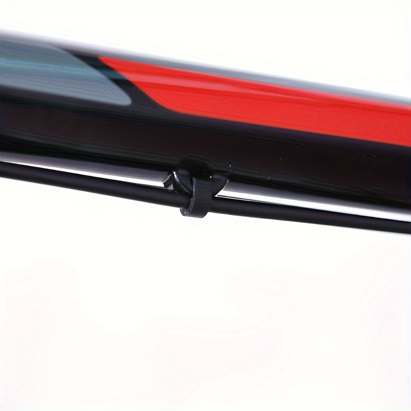 30 Attaches C-Clip Pour Câbles De Vélo – Alliage Aluminium, 6 Couleurs – Pour Fixer Les Gaines De Frein Et De Vitesse