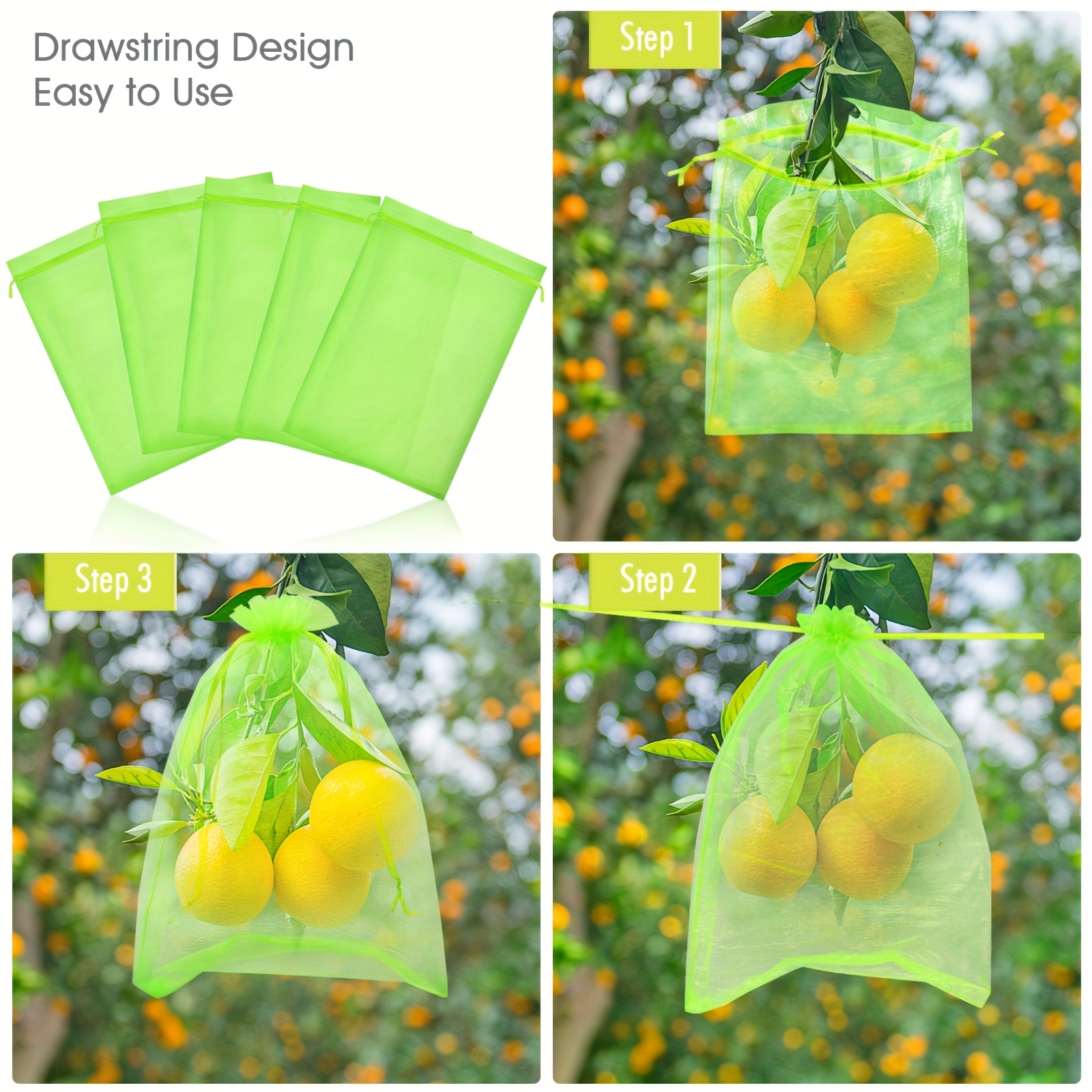 Garden Insect Plant Netting Cover With Zipper H In-Shape