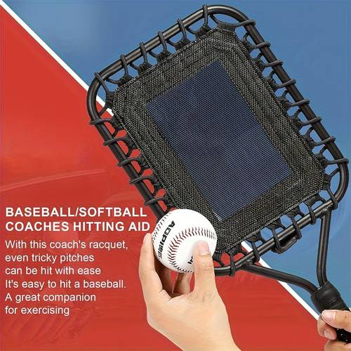 1 baseball softball baseball batting practice equipment sparring bat with carrying case