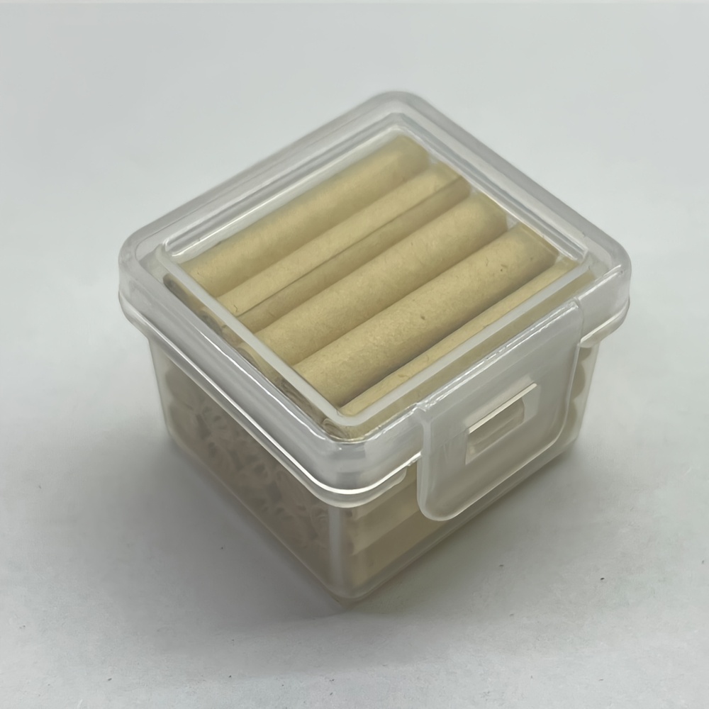 Ø 5mm Diameter X 27mm Slim Long, Pure Handmade Pre-rolled Tips, Brown Paper, Multi-fold W-shaped Tip For Rolling Your Own
