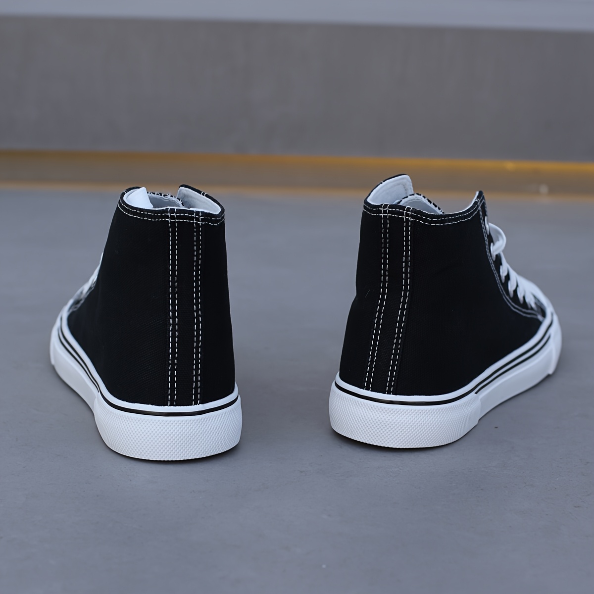 lightweight womens fashion casual sneakers low lace up casual shoes comfortable for and students women shoes Product details 4