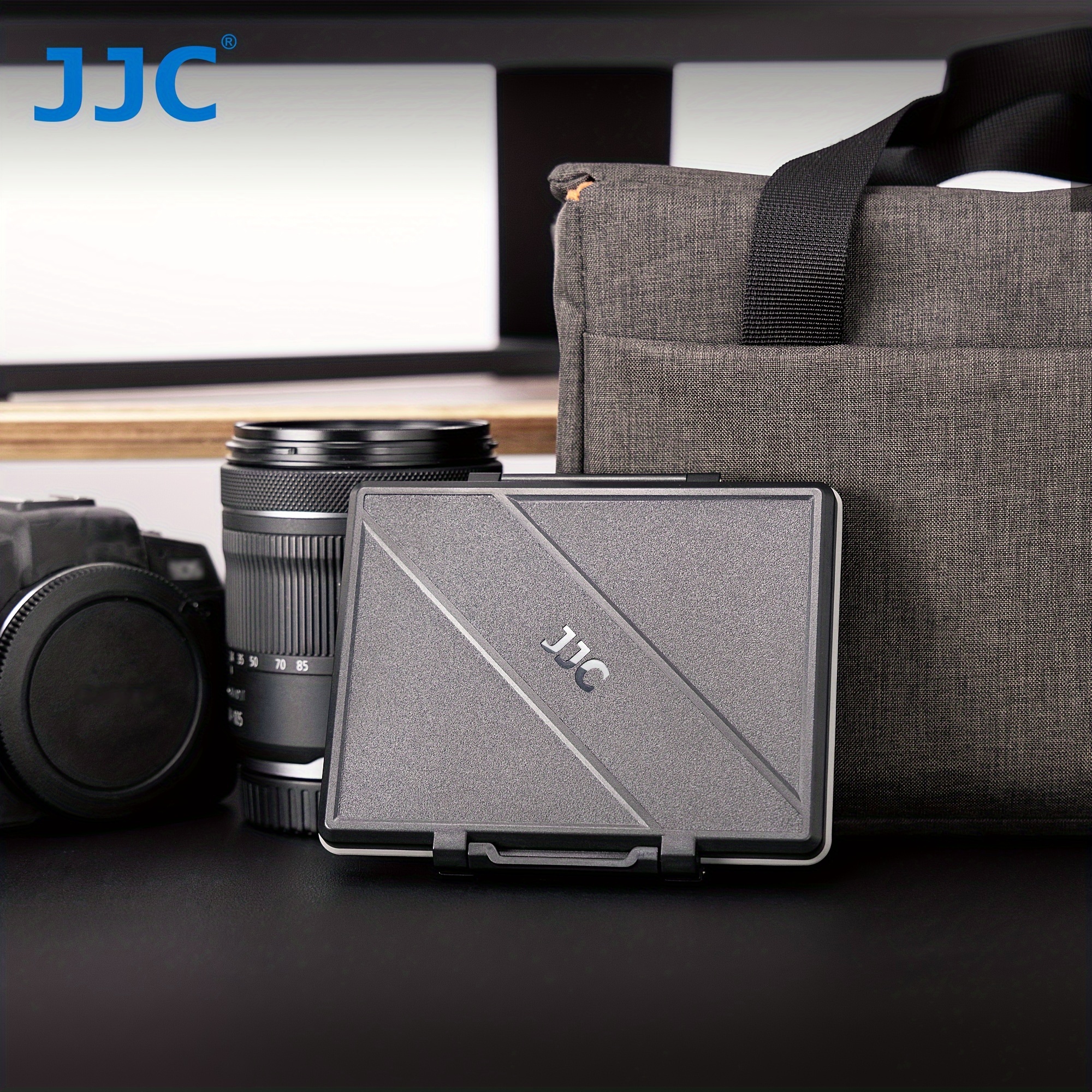 JJC Compact M.2 2280/2260/2240/2242/2230 Case,4 Slots M.2 SSD Holder  Box,M.2 Internal Solid State Hard Drive