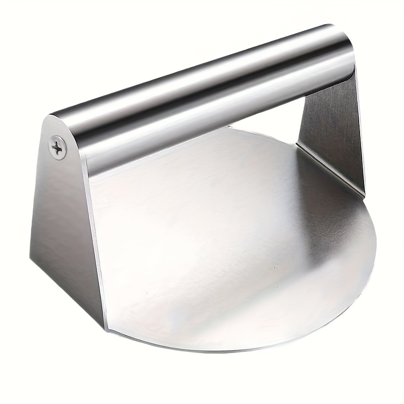 Image of Stainless Steel Hamburger Press Mold, Circular Meat Patty Maker, Suitable For Grilling And Frying Pans, Meat Tool, Used For Grilling And Cooking, Meat Press Mold, Hamburger Mold