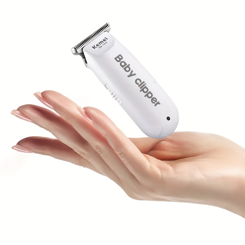 KEMEI Electric Hair Clipper is compact and portable, low noise, gentle shaving, children's family, special sculpting and shearing head artifact, with limiting comb, USB charging, simple operation, easy to shave, mini electric clipper