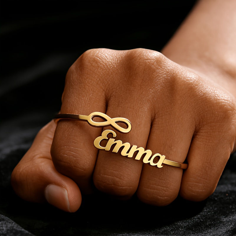 Custom New Personalized Fashionable Minimalist Infinity Loop DIY Bracelet