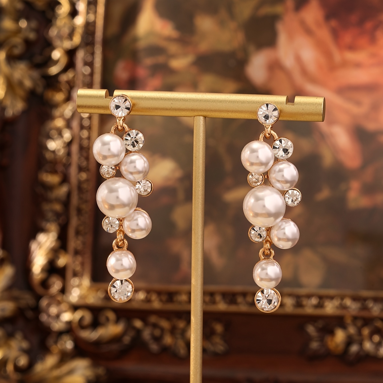 Women's Trendy Minimalist Beach Design Earrings, Stud & Drop