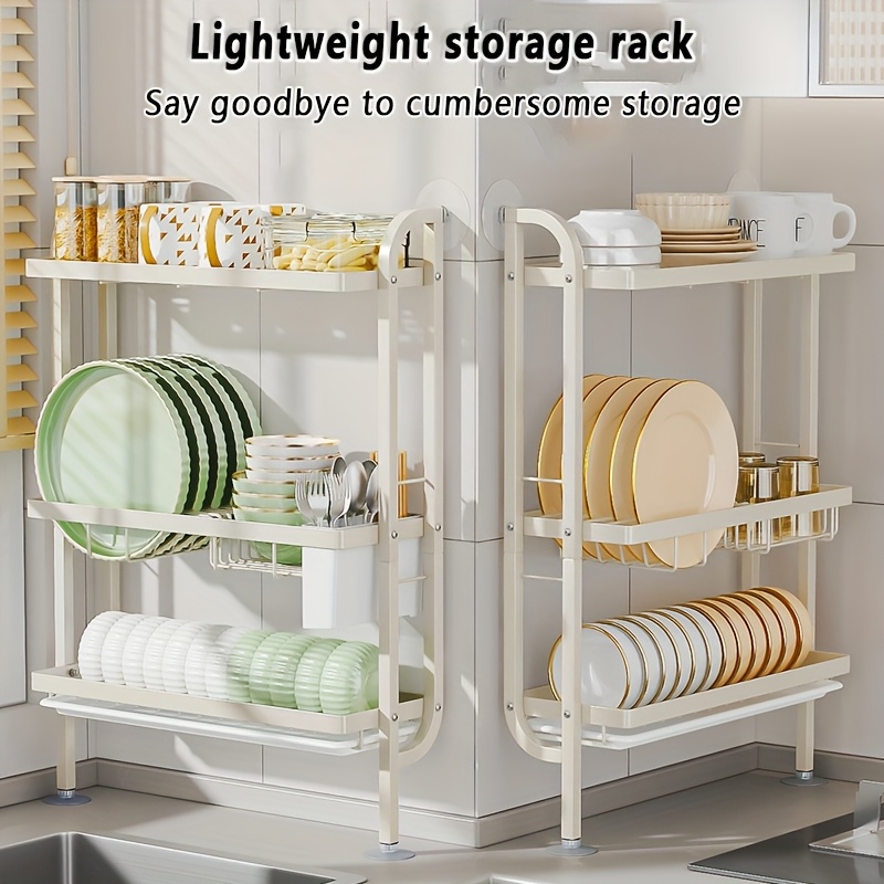 tier dish drainer rack sold on Temu United States