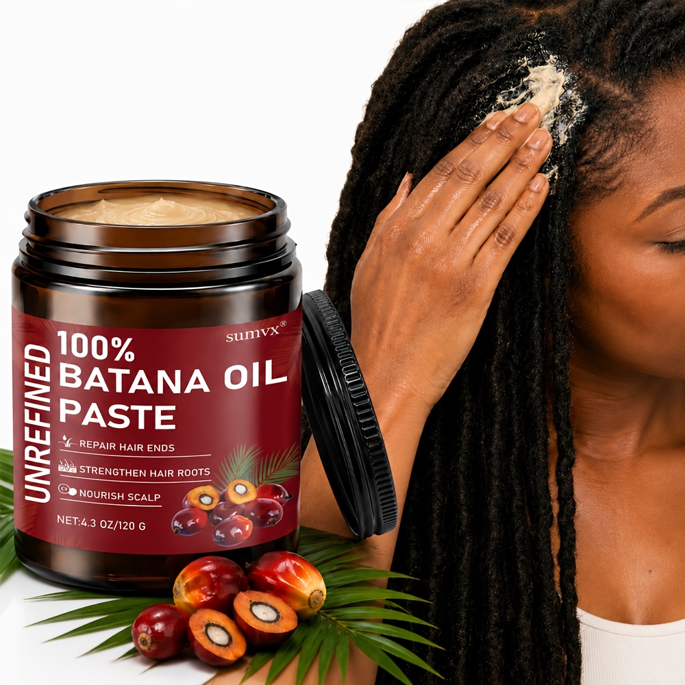 100% Battana Hair Oil for Strengthening & Moisturizing