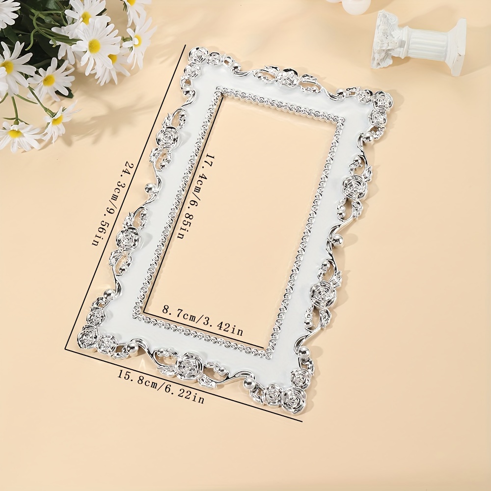 1pc Silvery White Minimalist Creative Double Switch Sticker, Switch Protective Cover, Dirt And, Bedroom Decoration, Halloween Decoration