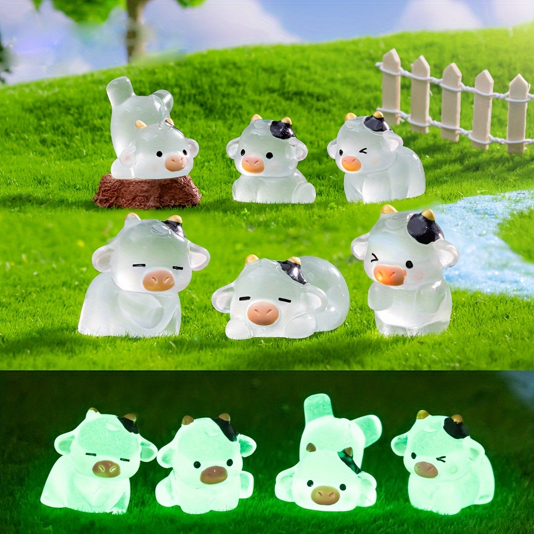 

[top-] 6pcs -the- - Decorative Figurines For , Desk & Landscaping