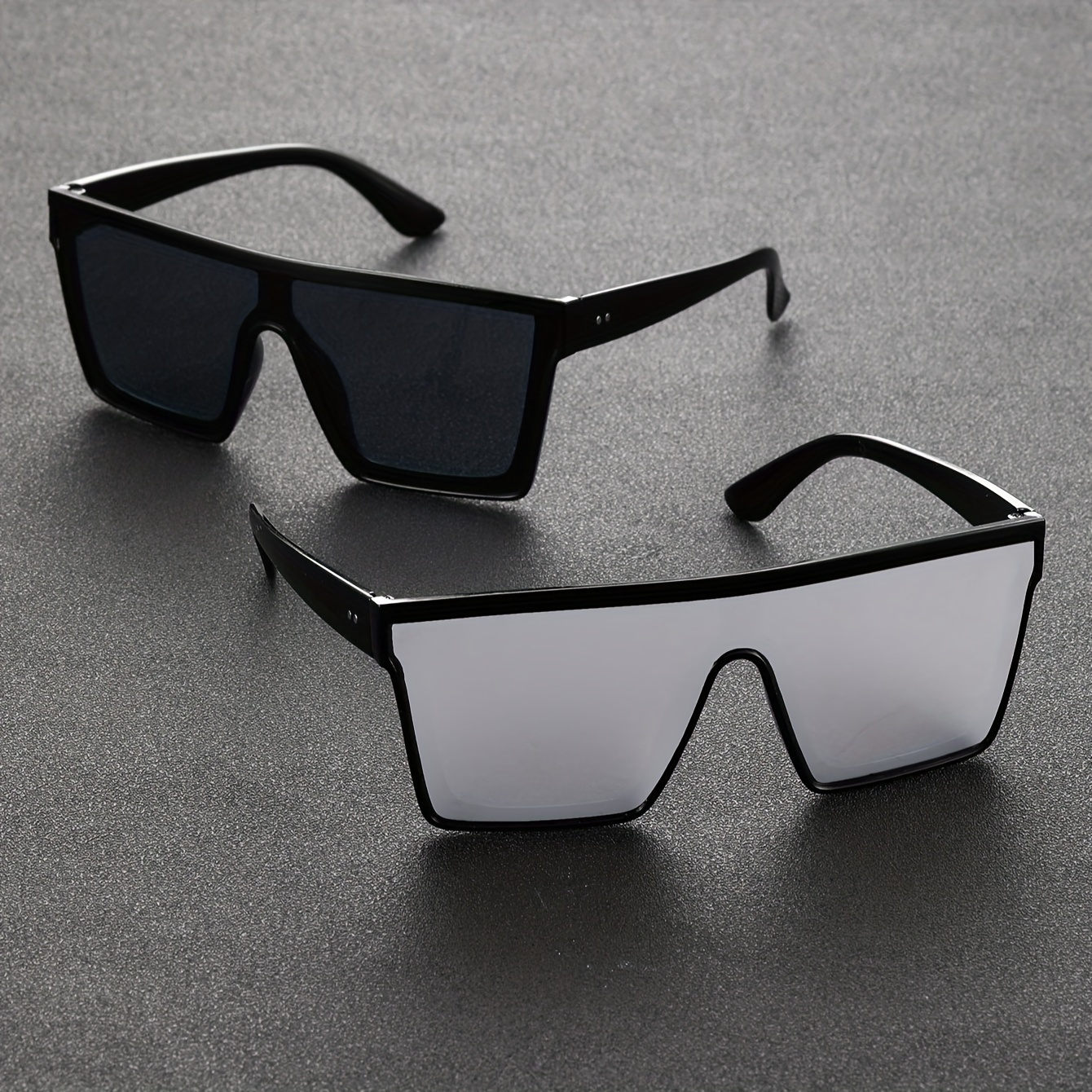 

2pairs Men's Fashion Casual Travel Versatile Glasses