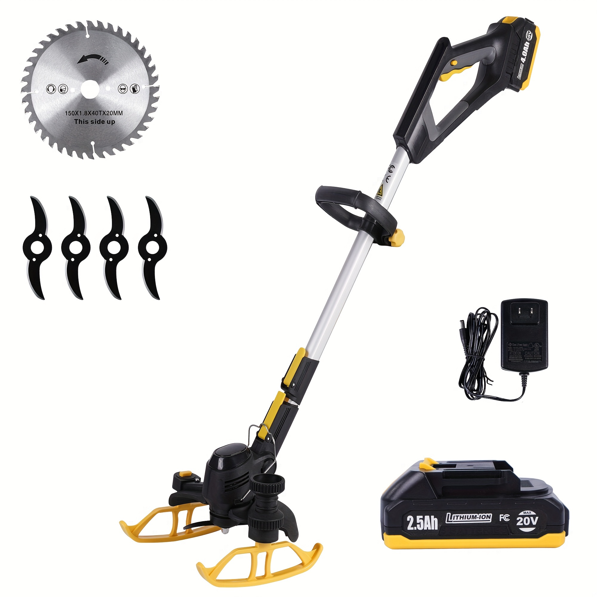 

& Edger, Powerfulbattery- Whacker Included Rechargeable Battery And Charger