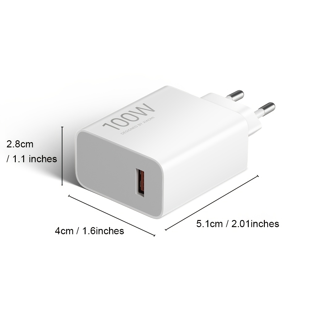 Image of Xiaomi 100w Charging Combo (type-a) Gan Technology Compatible With Pd 3.0/2.0 Qc 3.0/2.0