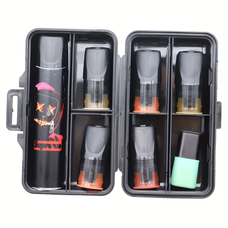 elfbar elfa master akku Vape Travel Case Storage Box with chain and lanyard – 14 x 10 x 4 CM main image 0