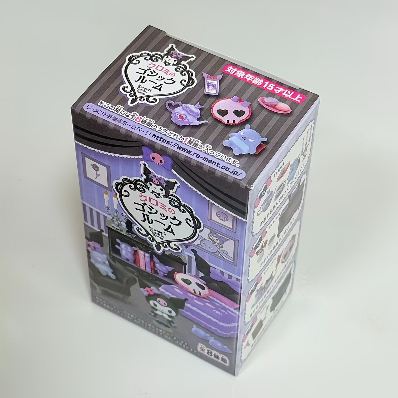 TEMU 1pc Mini Room Building Blocks Ornament, Random Kuromi Room/ My Melody Room Cute Tiny Scene Gift Box Decor, Gift For Girls Birthday Holiday
