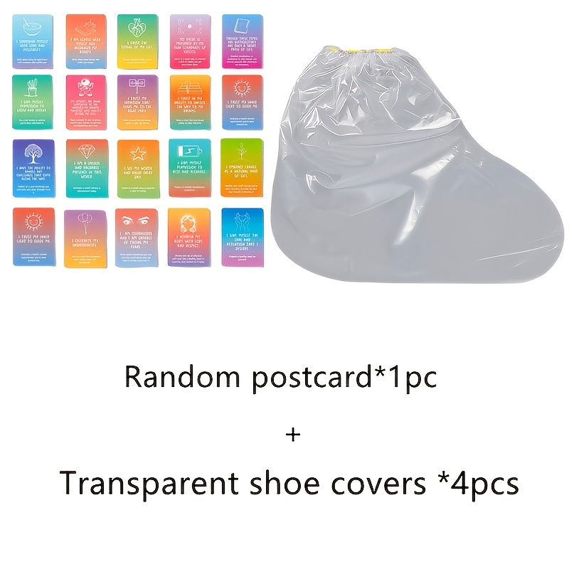 TEMU Transparent Sand-proof Shoe Covers - High-quality Anti-slip Washable Disposable Shoe Covers Made Of Durable Materials, Suitable For Outdoor Use,