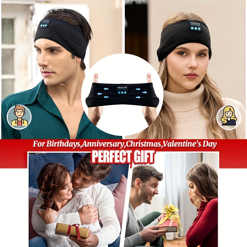 1pc Wireless Sports Headphones, Long Battery Life, Relieve Tinnitus, Compact and Portable, Exercise Fitness, Business Travel, Sleep Headphones, Suitable for Adults - Holiday Gift