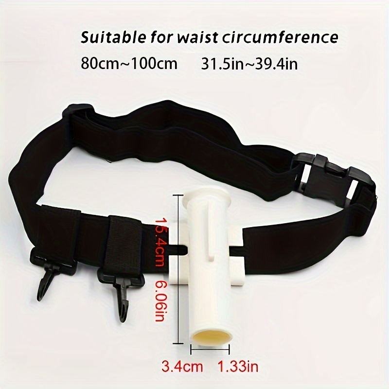 Removable Hooks Portable Pole Inserter Adjustable Waist Belt - Temu