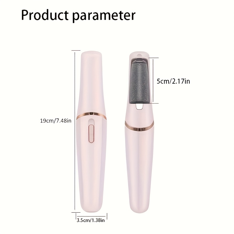 popular usb rechargeable electric callus remover automatic scrubber and pedicure tool set convenient and multifunctional suitable for feet and hands electric file callus remover feet details 8