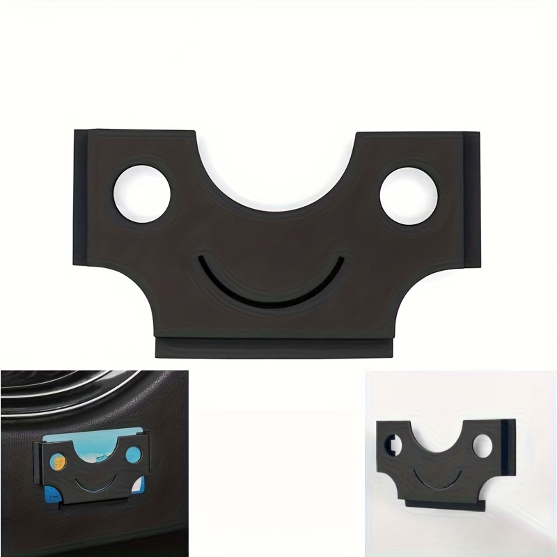 1pc car card storage rack multifunctional card holder   car business card holder bill holder 0