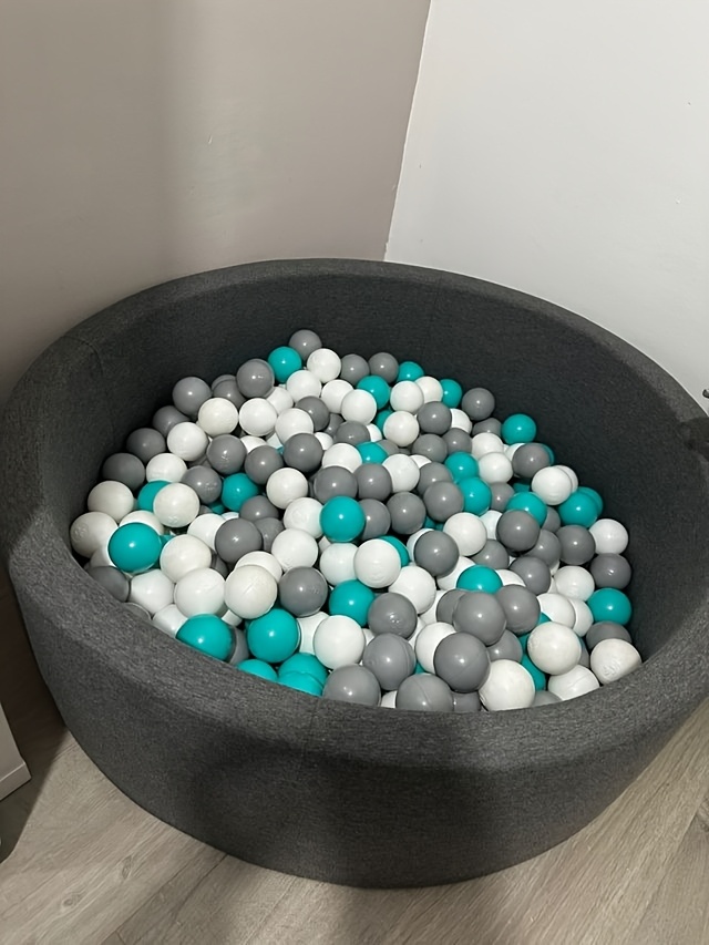6cm/2.36in Ball Pit Balls, Crush-Proof Plastic, Play Balls for Pets, Plastic Toy Balls for Youngsters Birthday Gift, Party and Festival Decoration, 26pcs/66pcs/106pcs/166pcs