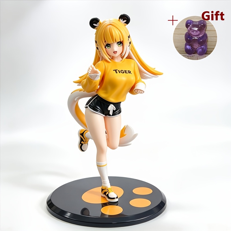 TEMU 2pcs Creative Anime Figure Scene Ornaments Cartoon Action Figure Collectible Statue Model Doll Ideal Gifts Decoration Accessories