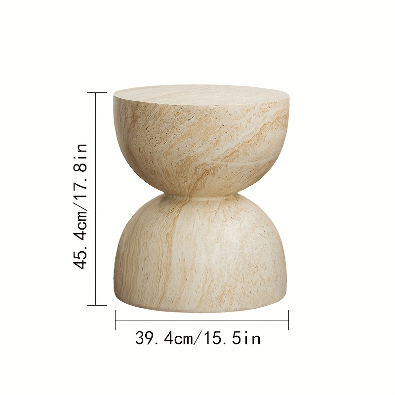 A Side Table, Round Table, Suitable For Living Room, Hallway, Coffee Table, Bedroom Bedside Table