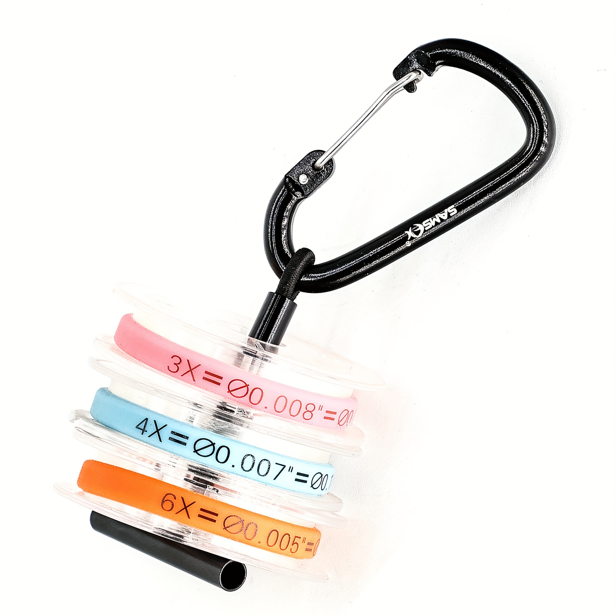 Fishing Tippet Holders Carabiner Clip Fly Fishing - Temu