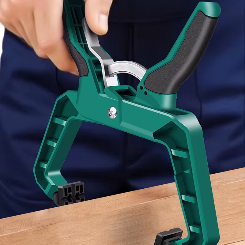 4in 6in 8in 9 type c type multi angle adjustable ratchet design woodworking clamps for wood metal stone and plastic stable clamping release one handed operation details 2