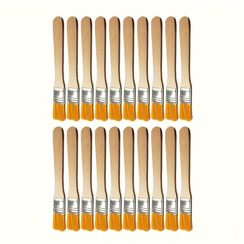 

20pcs,wood Handle Nylon Board Brush Oil Painting Paint Brush Dust Removal Clean Small Brush