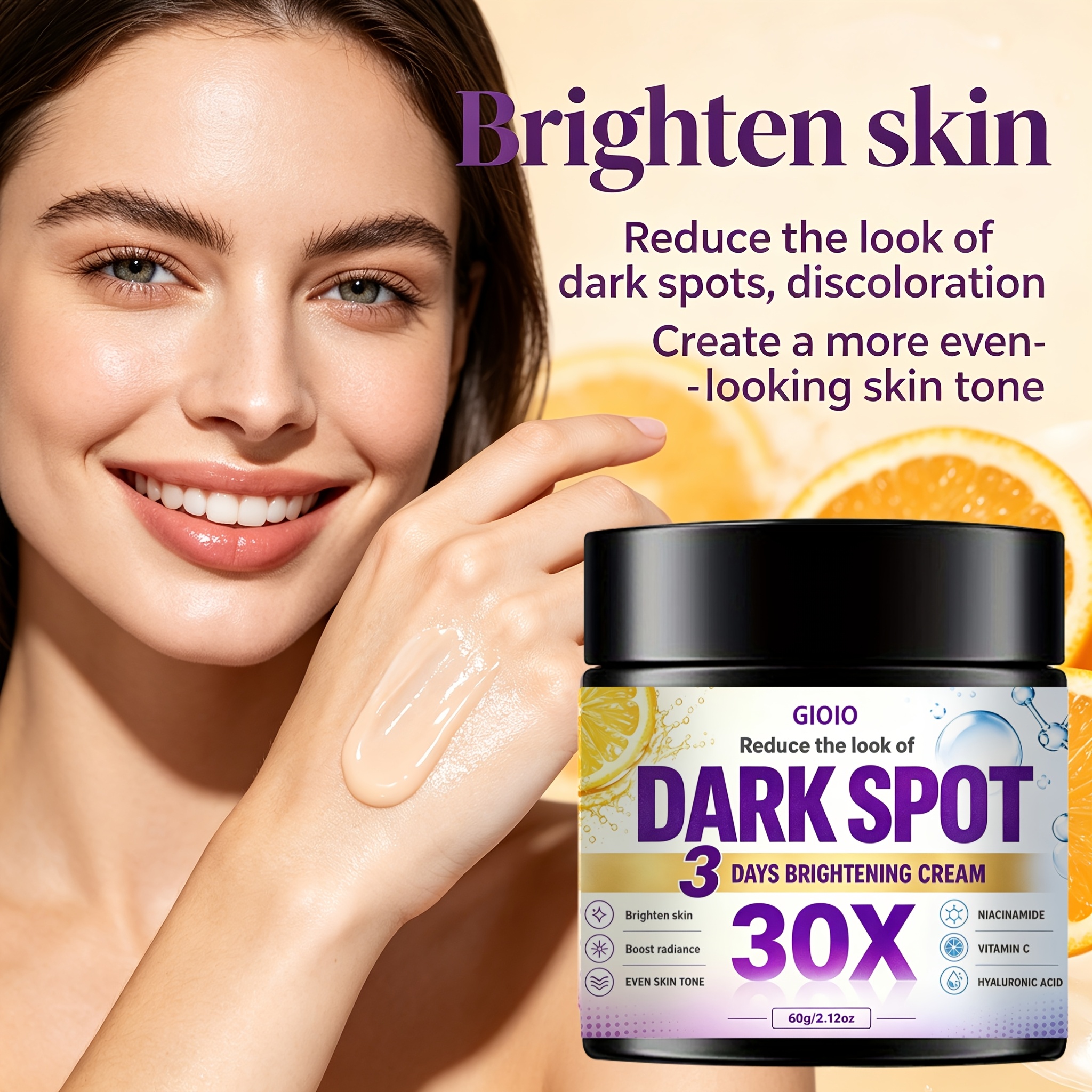 dark spot cream for face sold on Temu United States