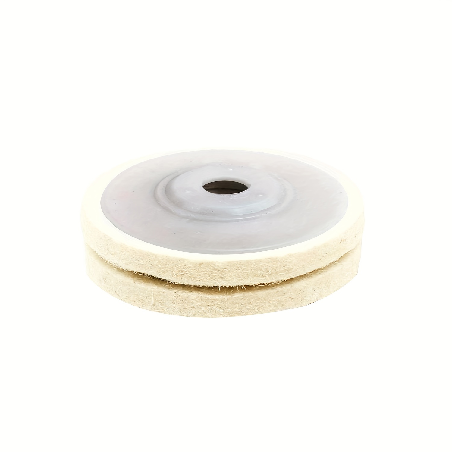 10Pcs 4 Wool Polishing Discs Finishing Wheel Buffing Pads for 100