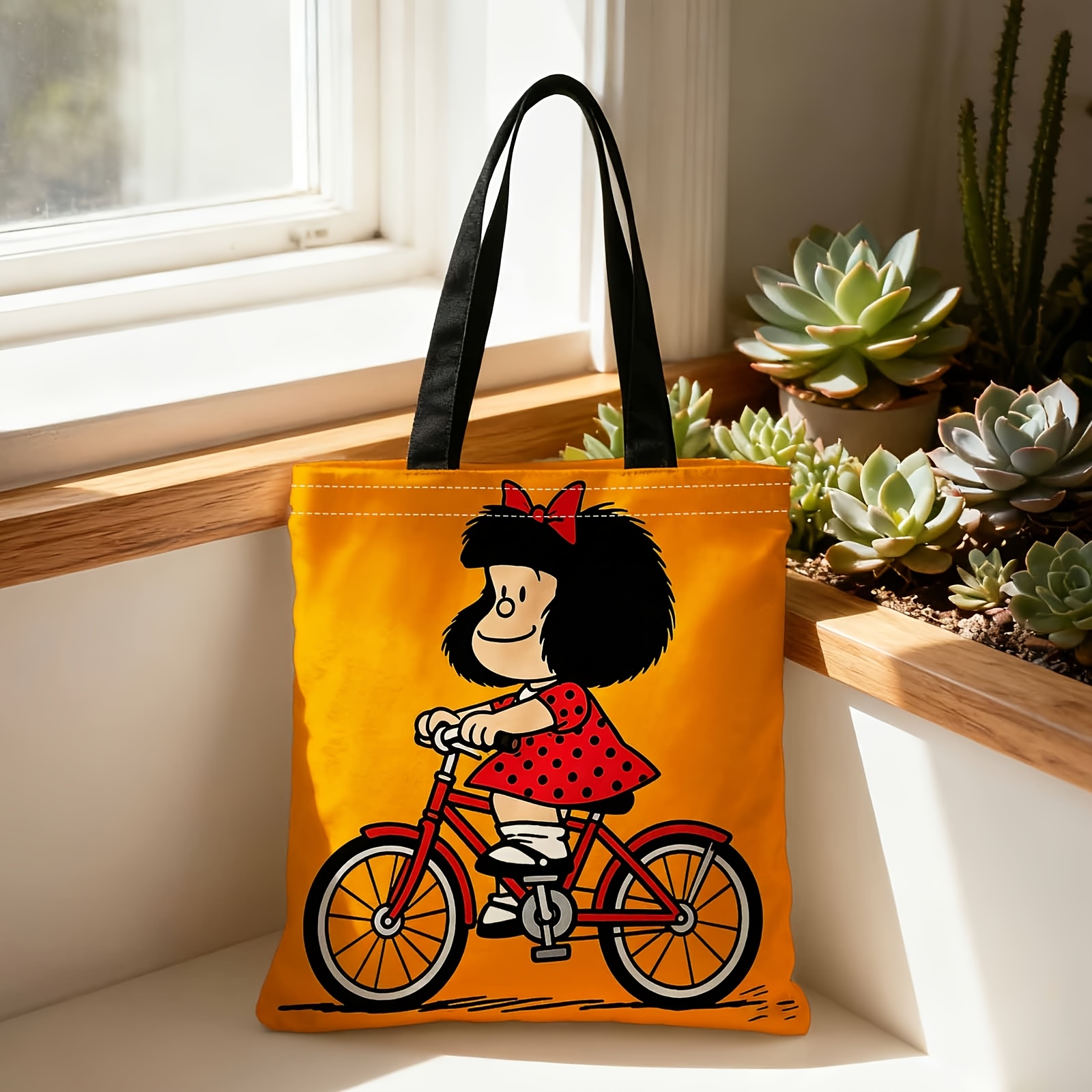 TEMU Borsa a spalla portatile da viaggio | Tema animati, Materiale, Senza chiusura, Adatta per viaggi, Cosmetici, Portaoggetti per vacanze,