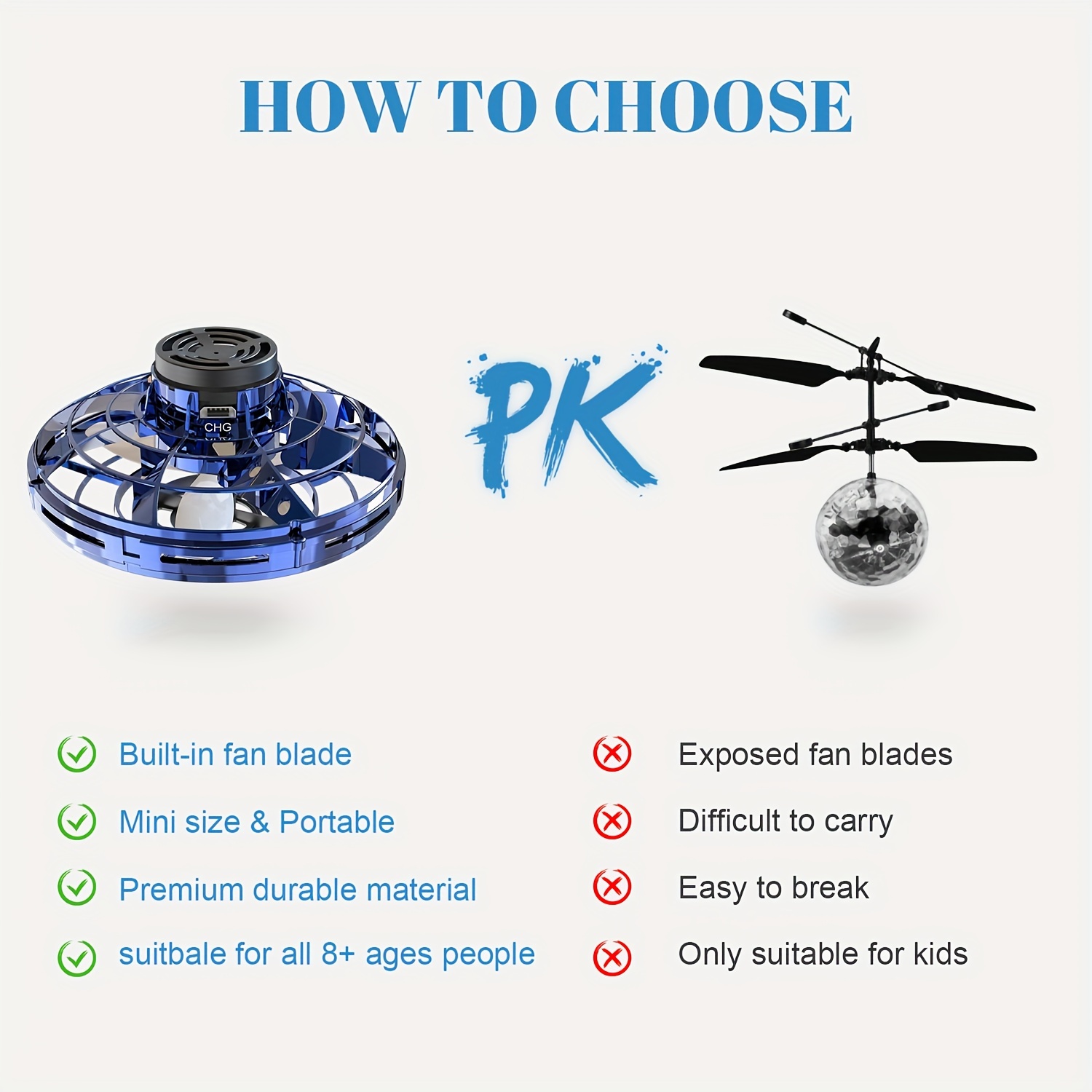 Hand Operated Mini Drones,ufo Magic Flying Orb With Lights,hover 