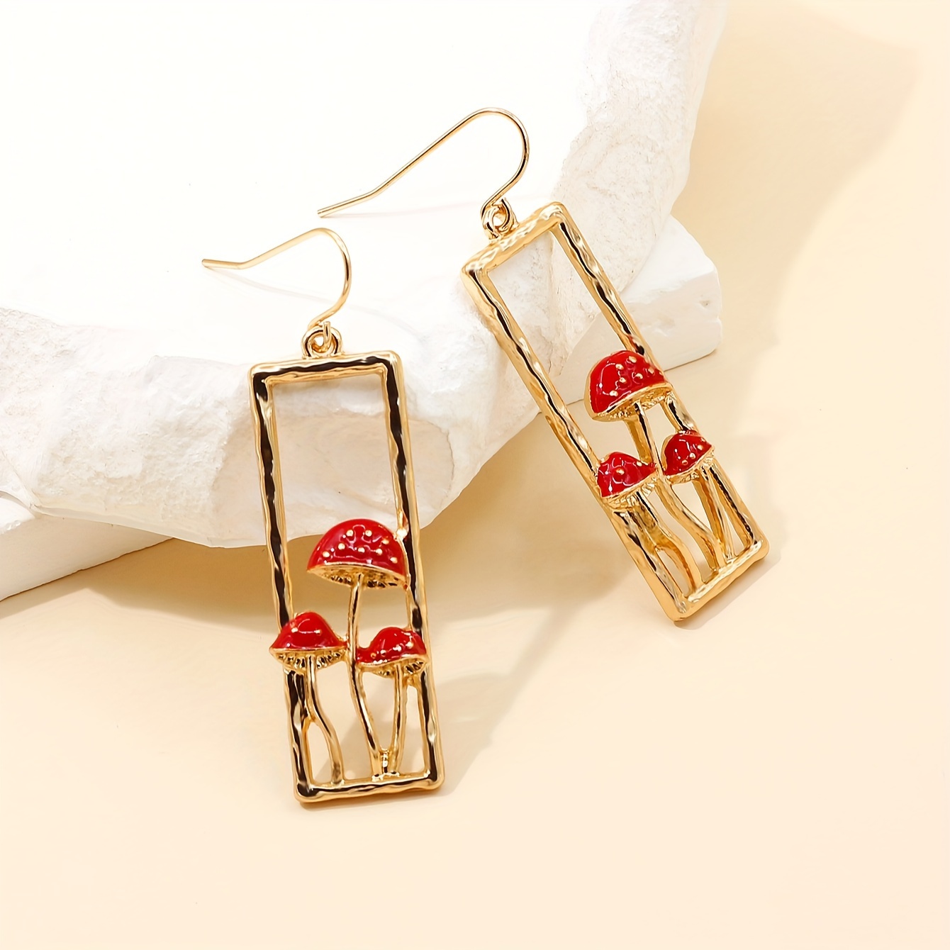TEMU 1 Paire de Boucles d'Oreilles Style Goutte de pour Femmes