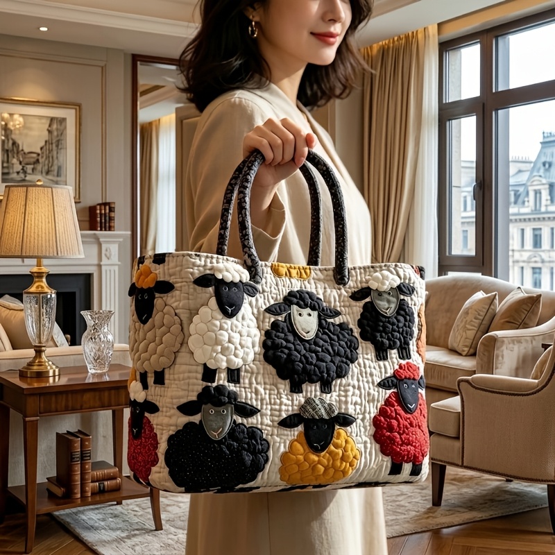 quilted bag sold on Temu United States