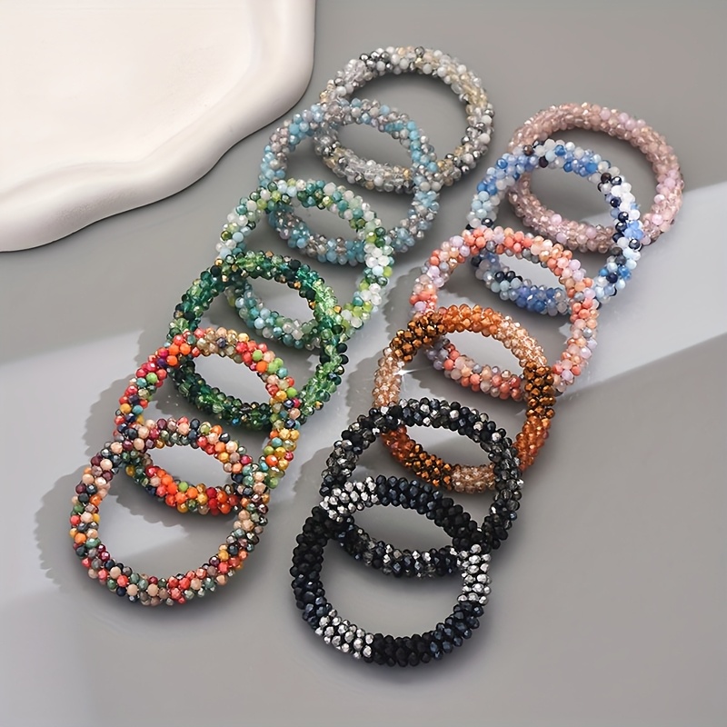 Bohemian Crystal Bracelet Colorful Beaded Style