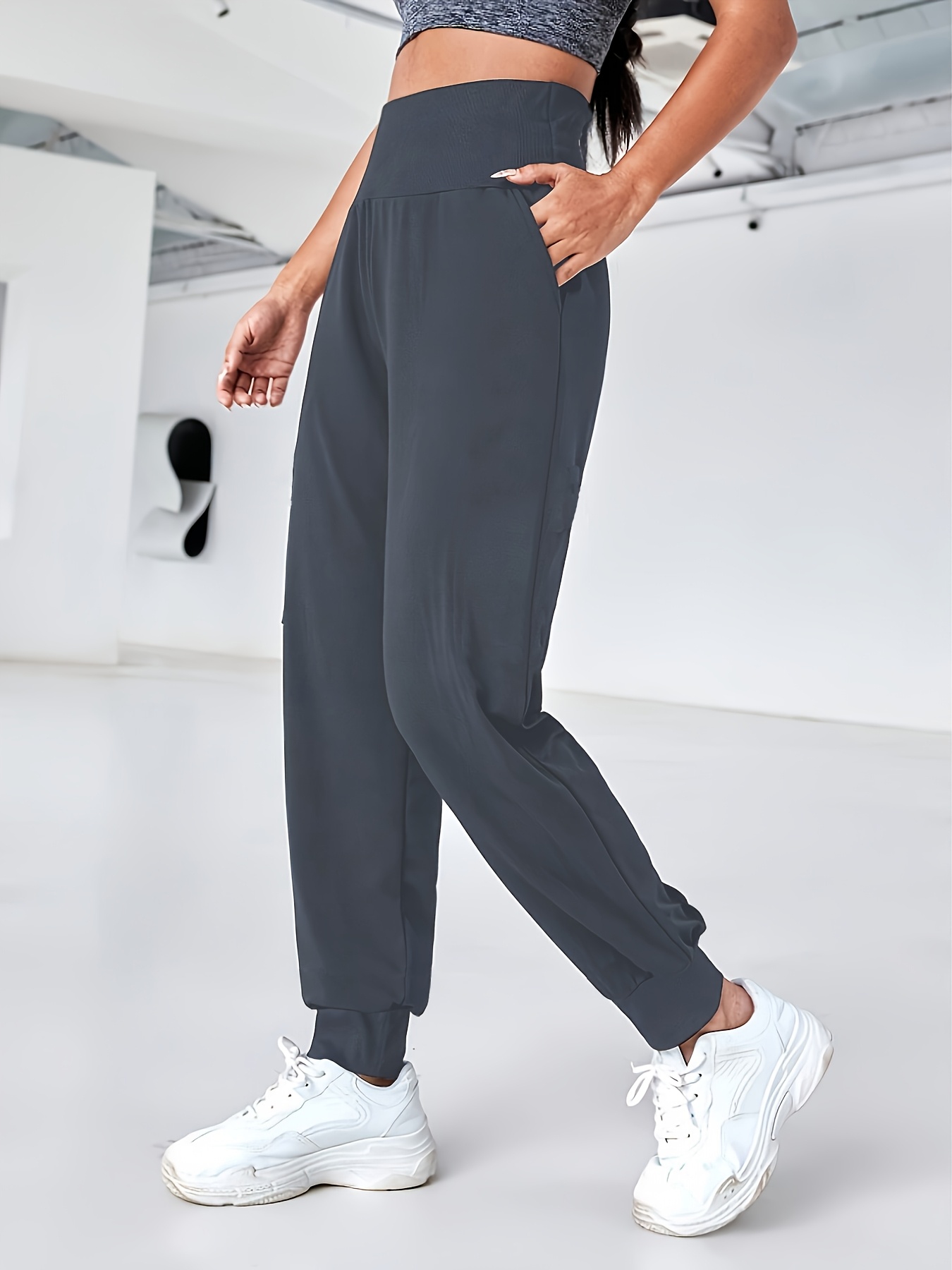 Women's Loose Fitting Running Pants Plus Size Womens Running Pants Quick  Dry Training Jogging Trousers