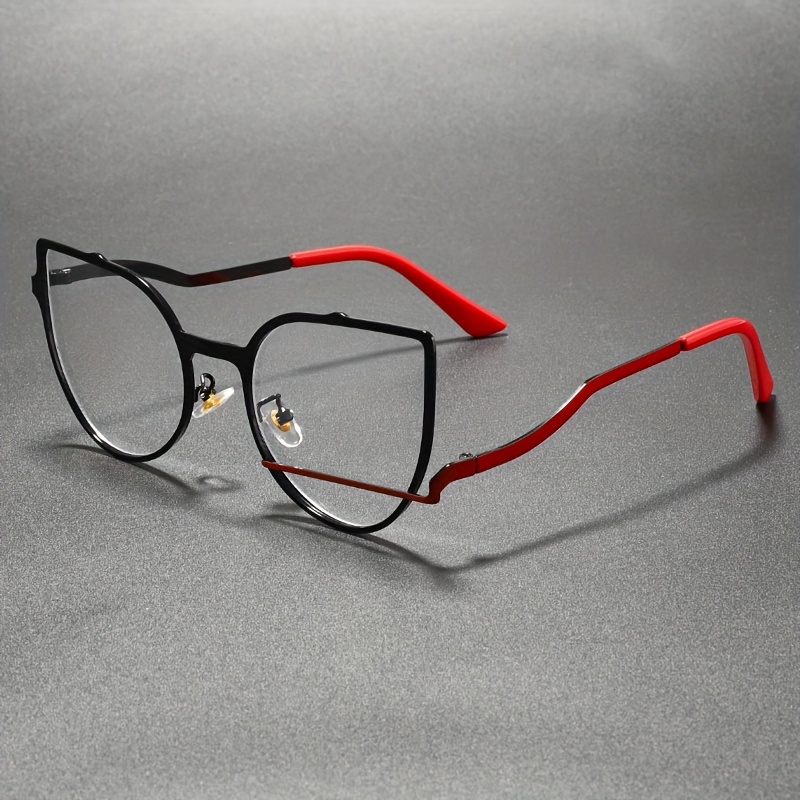 Image of High-end Metal Frame With Irregular Cut-out, Color Blocking, Duck Style, Suitable For Men And Women, Ideal For Parties And Music Festivals.
