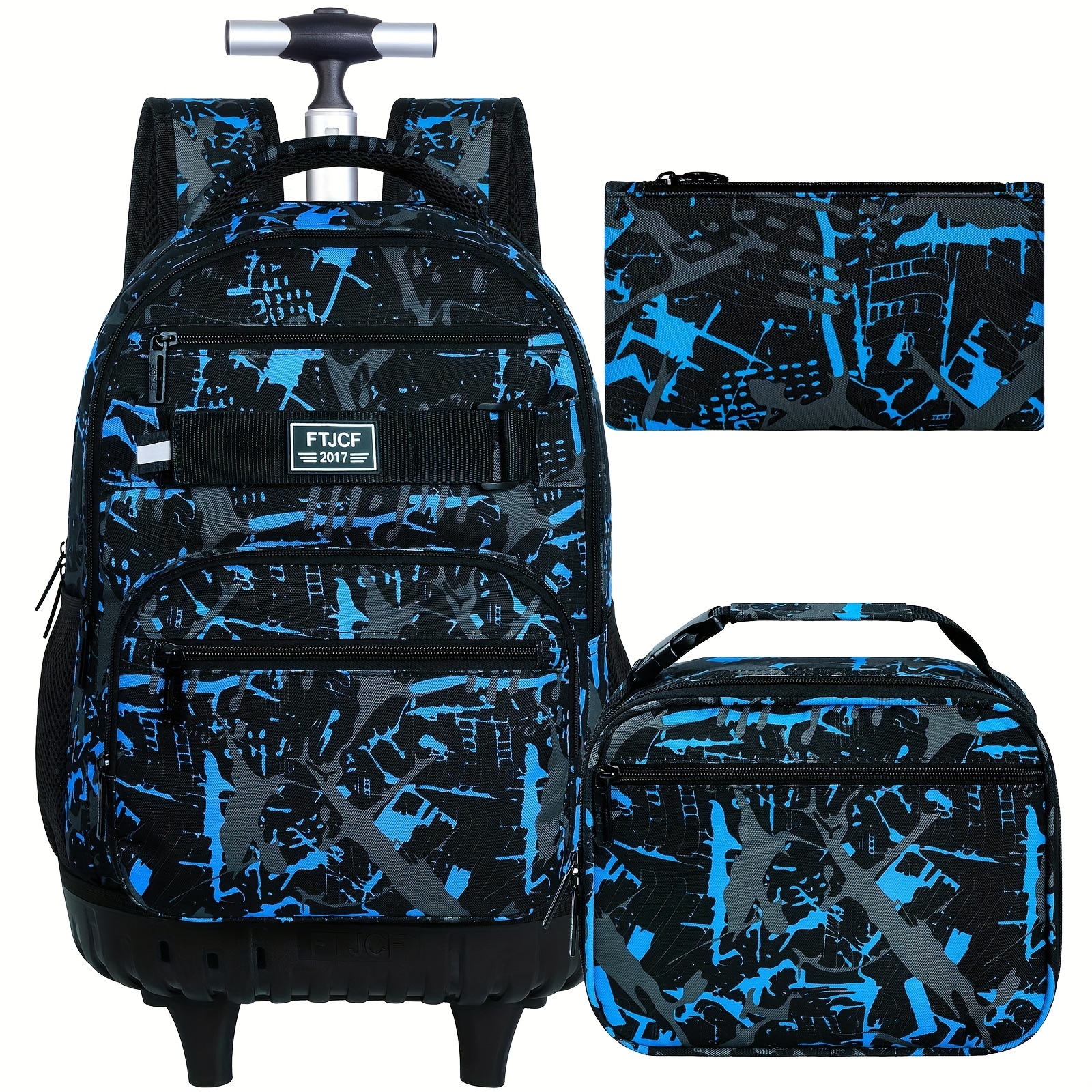 mochila niños piezas ruedas 19 pulgadas diseño Temu Ecuador