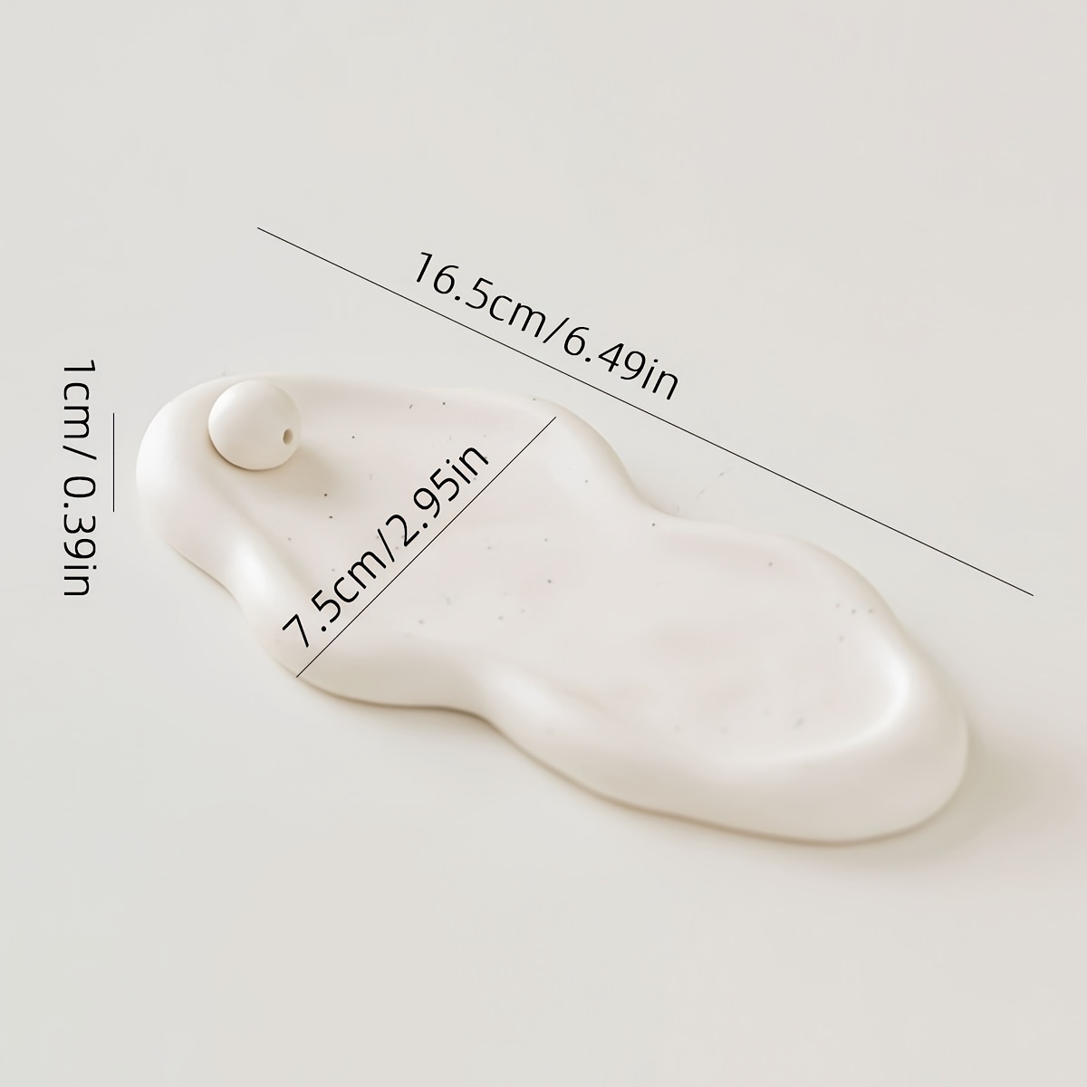 TEMU A Minimalist Original Cloud Incense Holder, Incense Base, And Decoration Piece. It Serves As A Base For Incense Sticks And A Sandalwood Tray,